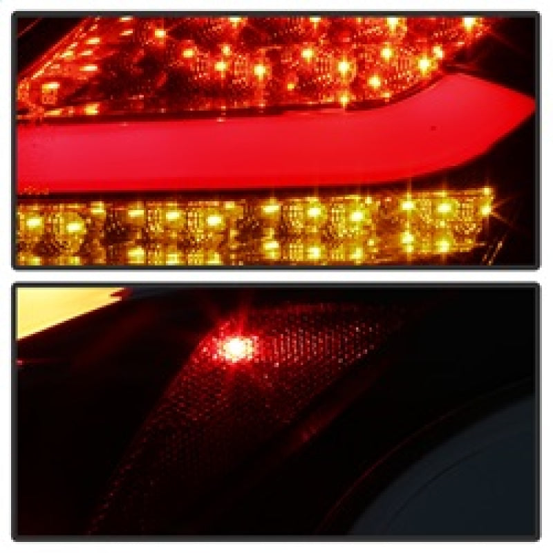 Spyder 12-14 Ford Focus 5DR LED Tail Lights - Black Smoke (ALT-YD-FF12-LED-BSM) - eliteracefab.com