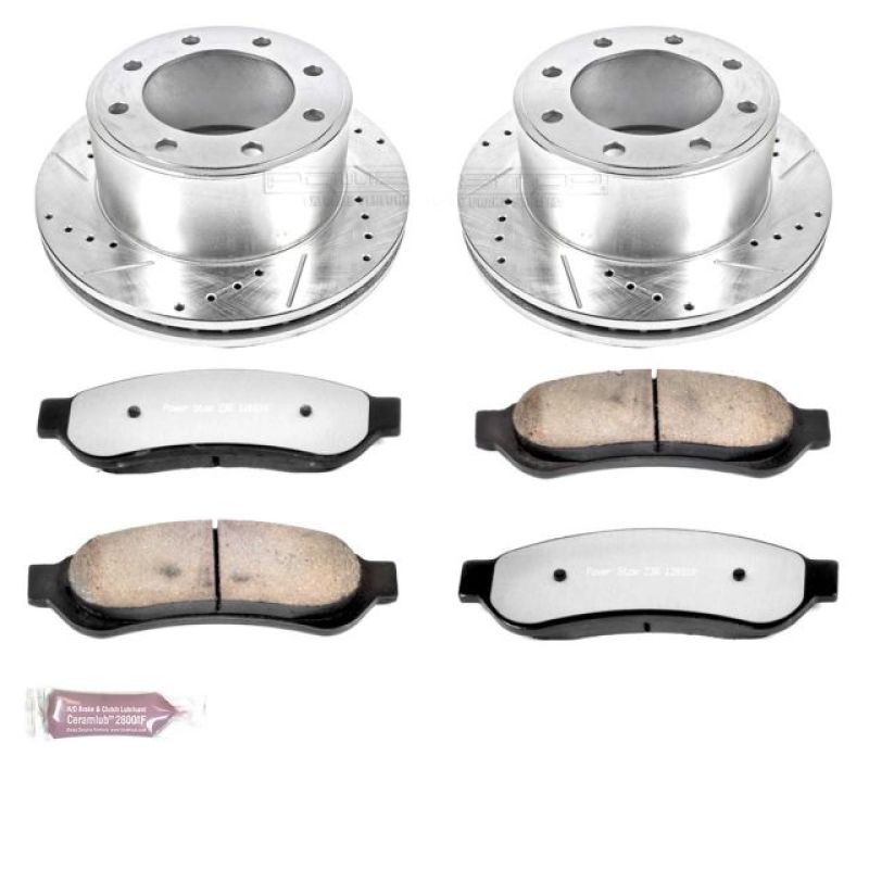 Power Stop 07-10 Ford F-250 Super Duty Rear Z36 Truck & Tow Brake Kit - eliteracefab.com