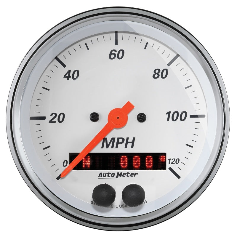 Autometer 3-3/8in 120MPH GPS Speedometer Gauge