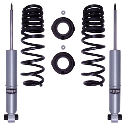 Bilstein 47-314009 B8 6112 rear lift kit for 2021-2026 Ford Bronco 4-door with 60mm monotube shocks and black coil springs