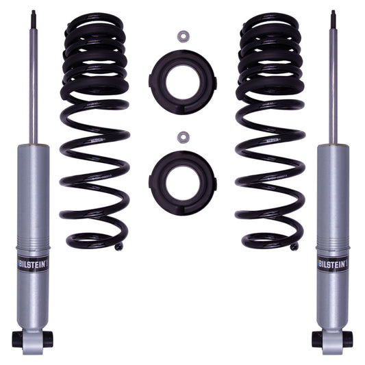 Bilstein 47-314009 B8 6112 rear lift kit for 2021-2026 Ford Bronco 4-door with 60mm monotube shocks and black coil springs