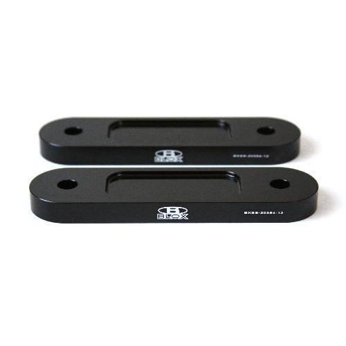 FRONT BUMP STEER KIT 20MM - 00-09 S2000 - Black - eliteracefab.com