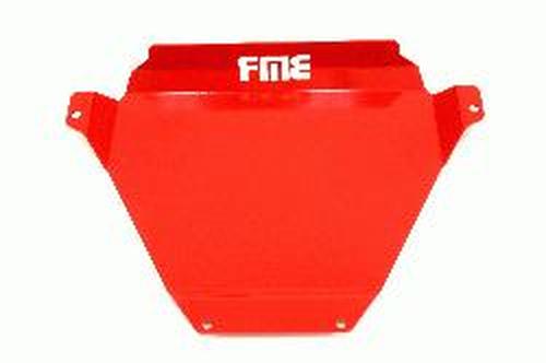 BMR ALUMINUM SKID GUARD RED (04-06 GTO) - eliteracefab.com