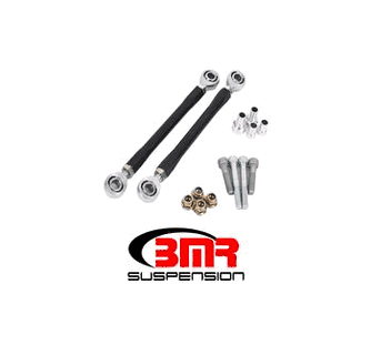 BMR 08-17 CHALLENGER REAR SWAY BAR END LINK KIT - BLACK - eliteracefab.com