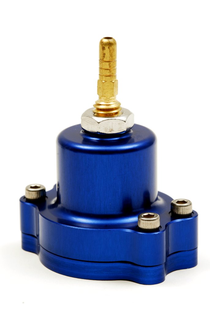 ADJUSTABLE FUEL PRESSURE REGULATOR - Blue - eliteracefab.com