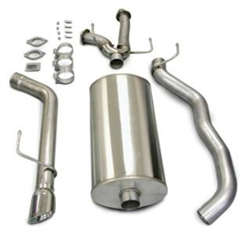 Corsa 08-13 Toyota Sequoia 5.7L V8 Polished Touring Cat-Back Exhaust - eliteracefab.com