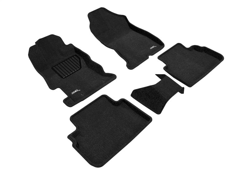 3D Maxpider L1SB02204709 17-22 Subaru Impreza Elegant 1st 2nd Row - Floor Mat Set (Black)