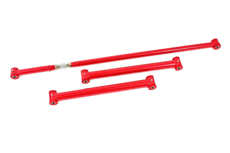 BMR 82-02 3rd Gen F-Body On-Car Adj. Rear Suspension Kit (Polyurethane) - Red - eliteracefab.com