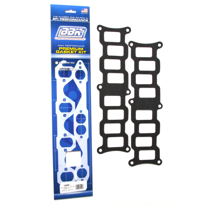 BBK 86-95 Mustang 5.0 Upper To Lower EFI Intake EFI Manifold Gasket Set TFS Track/Street Heat BBK