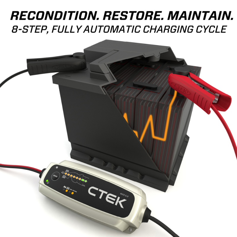 CTEK Battery Charger - MXS 5.0 4.3 Amp 12 Volt CTEK