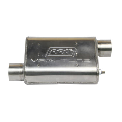 BBK VariTune Adjustable Performance Muffler 2-1/2 Offset/Offset Stainless Steel - eliteracefab.com