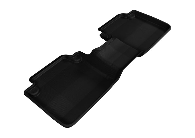 3D MAXpider 2013-2017 Honda Accord Sedan Kagu 2nd Row Floormats - Black - eliteracefab.com