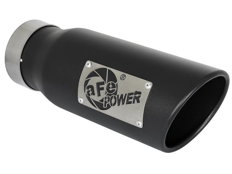 aFe Gemini XV 3in 304 SS Cat-Back Exhaust 15-20 Ford F-150 V6 2.7L/3.5 w/ Black Tips aFe