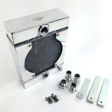 Load image into Gallery viewer, CSF Cooling - Racing &amp; High Performance Division UnvrslDragRace/Tuck Radiator,10.5H&quot;x10L&quot;x3.6W&quot; (5.65&quot;w/fan),Incl 9-inch SPAL fan - eliteracefab.com