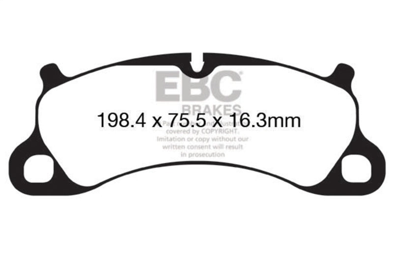 YellowStuff Front Brake Pads - DP42144R EBC