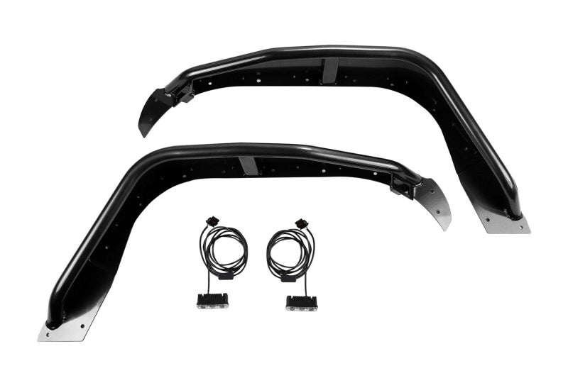 Fabtech 18-21 Jeep JL 4WD Front Steel Tube Fenders - eliteracefab.com