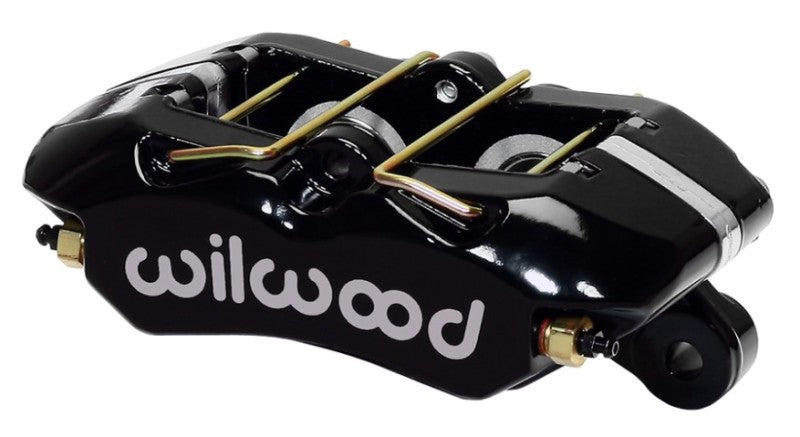 Wilwood Caliper-Forged Dynapro 4 5.25in Mount-Black-Universal 1.38/1.38in Pistons .81in Disc Wilwood
