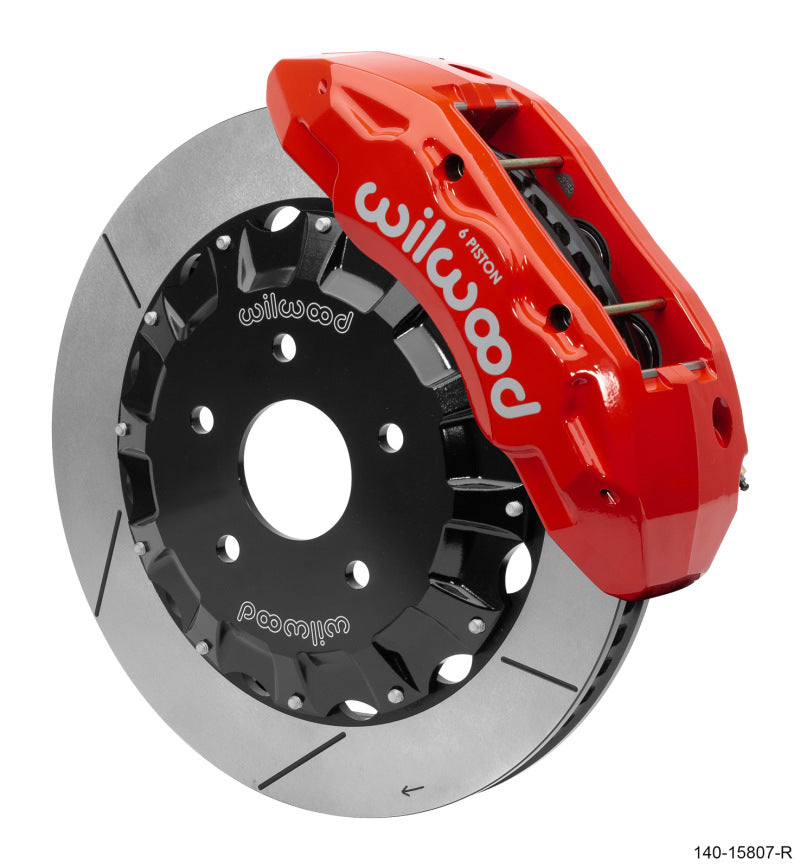 Wilwood TX6R Front Kit 16.00in Red 13-17 Dodge Truck 1500 - 4WD Wilwood
