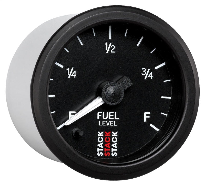 AutoMeter GAUGE; FUEL LEVEL; PRO STEPPER MOTOR; 52MM; BLK; 0-280OHM PROGRAMMABLE - eliteracefab.com