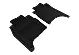 3D MAXpider 2014-2017 Land Rover Range Rover Long Wheelbase Kagu 2nd Row Floormats - Black