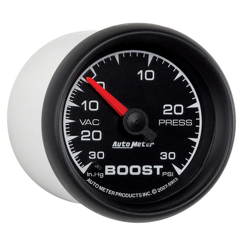 AutoMeter GAUGE; VAC/BOOST; 2 1/16in.; 30INHG-30PSI; MECHANICAL; ES - eliteracefab.com