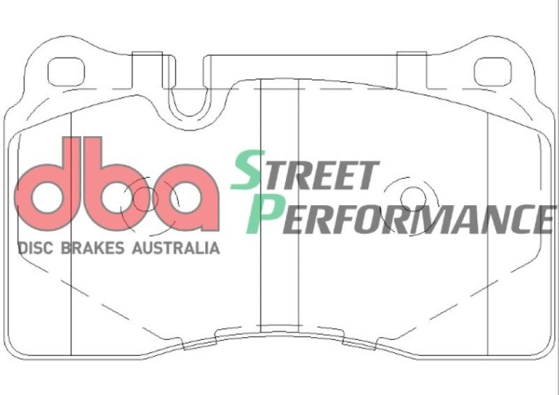 DBA Street Performance Rear Brake Pads - DB2228SP