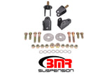 BMR 79-04 Fox Mustang Rear Coilover Conversion Kit w/o Control Arm Bracket - Black Hammertone