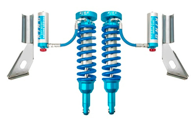 King Shocks 2010+ Toyota FJ Front 2.5 Dia Coilover Remote Reservoir Shock w/Adjuster (Pair) King Shocks