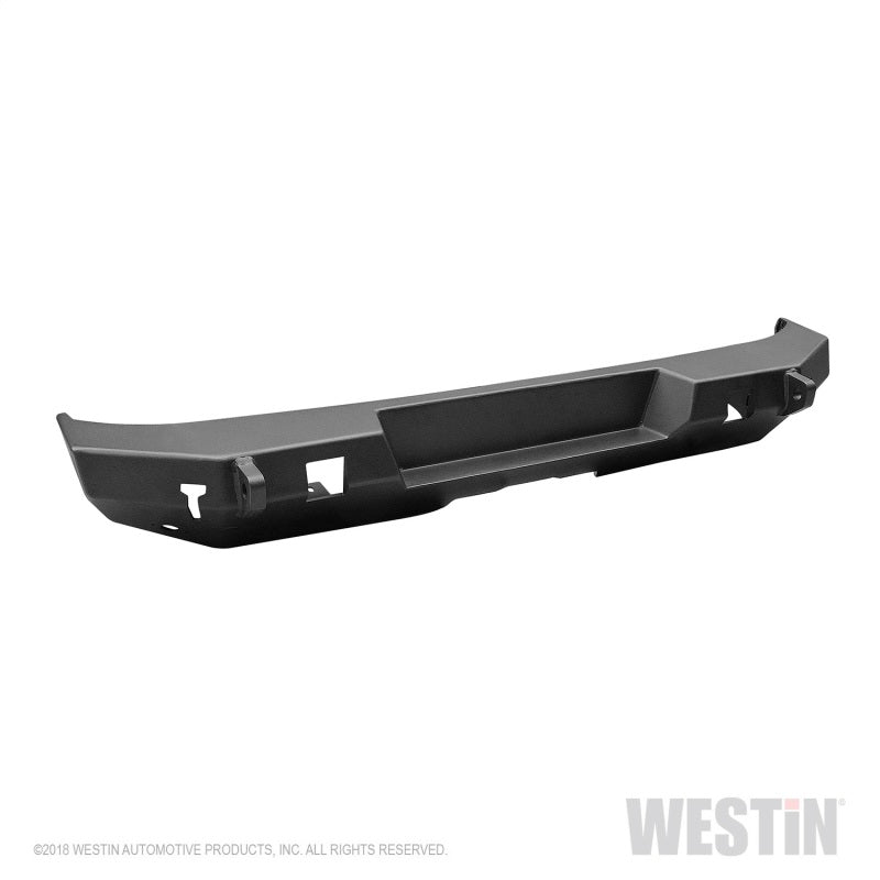 Westin 18-19 Jeep Wrangler JL Rear Bumper - Textured Black - eliteracefab.com