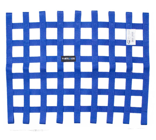 NRG SFI 27.1 Window Net 18in. x 23in. - Blue - NET-100BL