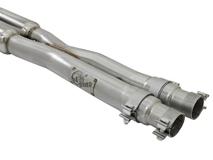 aFe 20-22 Audi RS6 Avant V8 4L(tt) MACH Force-Xp 3in to 2.5in 304 SS Cat-Back Exhaust w/Polished Tip aFe
