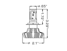 Load image into Gallery viewer, Oracle H7 4000 Lumen LED Headlight Bulbs (Pair) - 6000K - eliteracefab.com