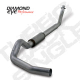 Diamond Eye KIT 5in TB SGL SS: 94-02 DODGE CUMMINS 5.9L