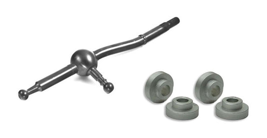 Torque Solution Short Shifter and Base Bushing Combo for 2008-2014 Mitsubishi Evo X - TS-SS-005c
