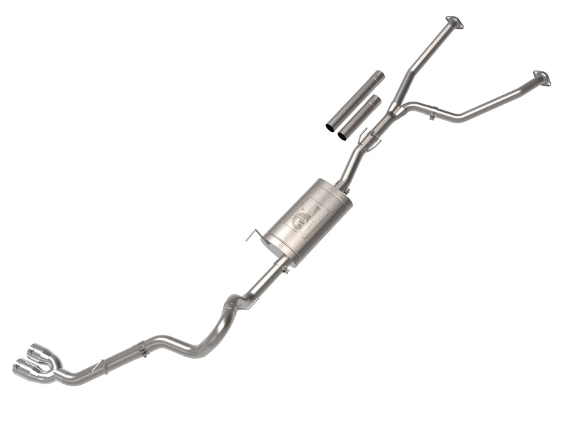 aFe 2022 Toyota Tundra V6-3.5L (tt) Vulcan Series 2.5in to 3in 304 SS Cat-Back Exhaust w/ Polish Tip aFe