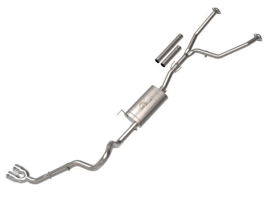 aFe 2022 Toyota Tundra V6-3.5L (tt) Vulcan Series 2.5in to 3in 304 SS Cat-Back Exhaust w/ Polish Tip aFe