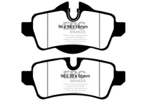 Load image into Gallery viewer, EBC 07-14 Mini Hardtop 1.6 Greenstuff Rear Brake Pads - eliteracefab.com