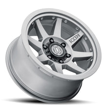 Load image into Gallery viewer, ICON Rebound Pro 17x8.5 6x135 6mm Offset 5in BS 87.1mm Bore Titanium Wheel - eliteracefab.com