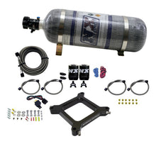 Load image into Gallery viewer, Nitrous Express 4150 Assassin Plate Pro Power Nitrous Kit (100-500HP) w/12lb Bottle