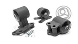 Innovative 92-95 Civic B/D Series Black Steel Mounts 85A Bushings (Auto to Manual Hydro 3 Bolt)