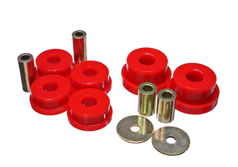 Energy Suspension 00-09 Subaru Legacy Red Rear Differential Mount Bushing Set - eliteracefab.com