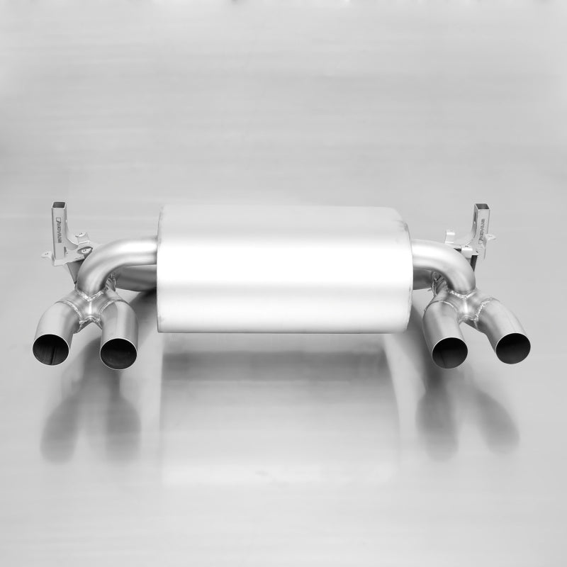 Remus 2014 BMW M3 F80 Sedan 3.0L 317 Kw (S55B30) Axle Back Exhaust (Tail Pipes Req) - eliteracefab.com