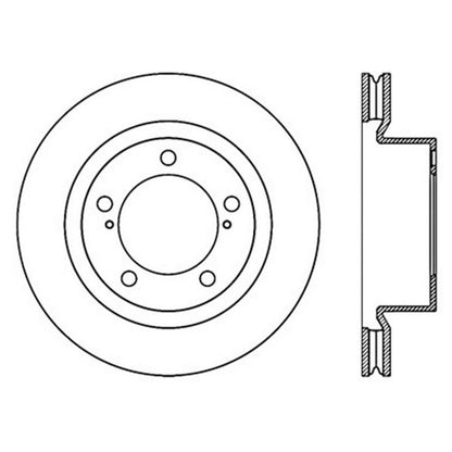 StopTech Slotted Sport Brake Rotor - eliteracefab.com