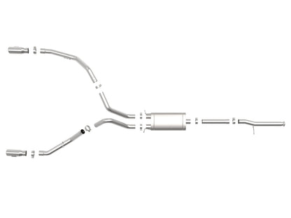 aFe Apollo GT Series 3 IN 409 SS Cat-Back Exhaust System w/ Polish Tip GM Sierra 1500 09-18 aFe