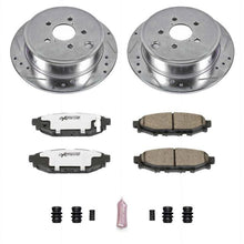 Load image into Gallery viewer, Power Stop 13-16 Subaru BRZ Rear Z26 Street Warrior Brake Kit - eliteracefab.com