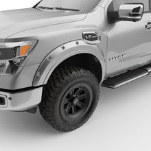 Load image into Gallery viewer, EGR 16+ Nissan Titan XD Bolt-On Look Color Match Fender Flares - Set - Liquid Platinum Metallic