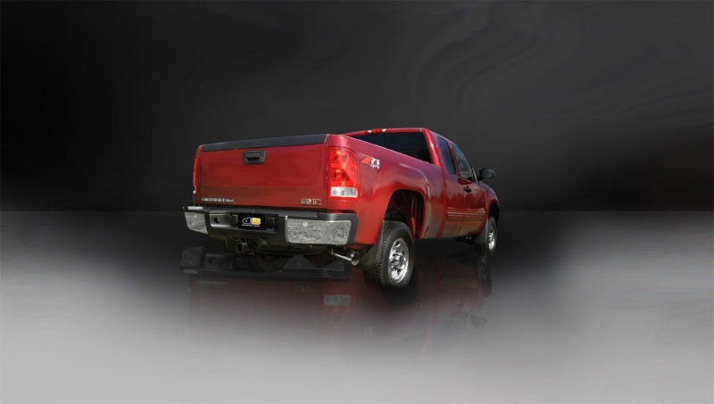 Corsa/dB 11-12 Chevrolet Silverado Ext. Cab/Std. Bed 2500 6.0L V8 Polished Sport Cat-Back Exhaust CORSA Performance