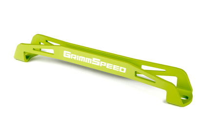 Grimm Speed Subaru Impreza/WRX/STI/Legacy/Forester/BRZ Lightweight Battery Tie Down - Neon Green - eliteracefab.com