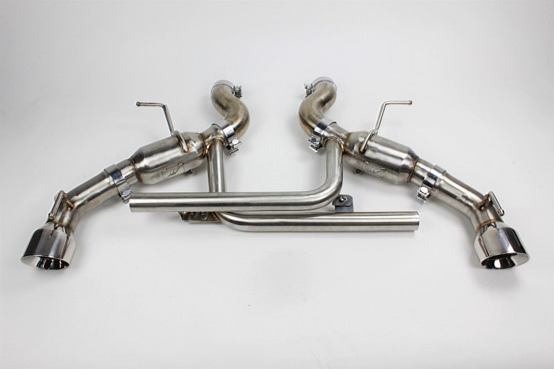 Mishimoto 2016+ Chevrolet Camaro SS Dual-Tip Pro Axle Back Exhaust w/ Polished Tips Mishimoto