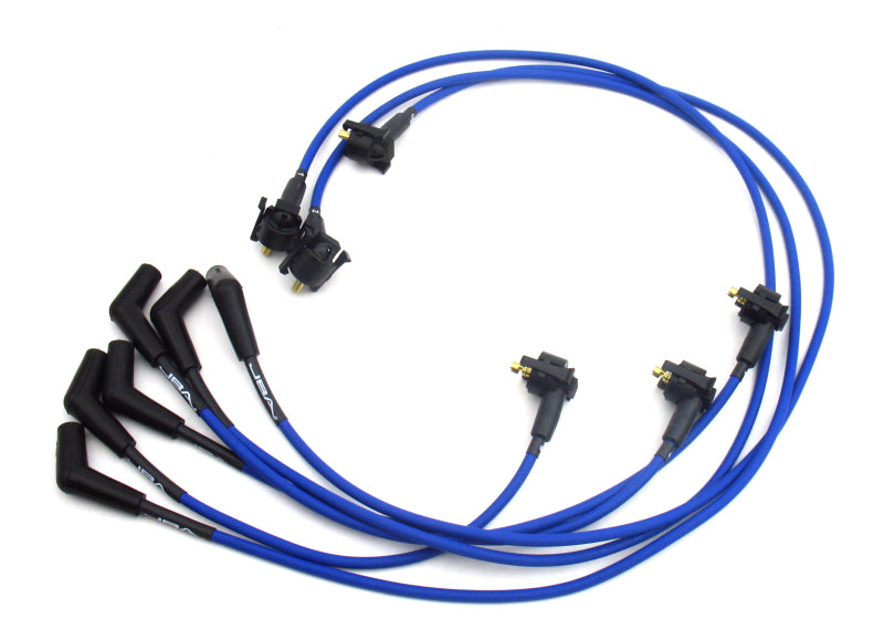 JBA 99-00 Ford Mustang 3.8L Ignition Wires - Blue JBA